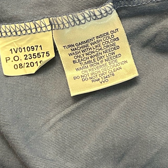 Vineyard Vines Men Blue Long Sleeve Tee Size Large - Picture 10 of 10